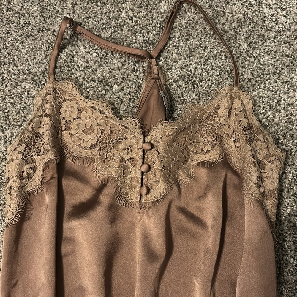 SOLD‼️Abercrombie silk bodysuit